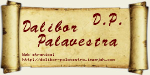 Dalibor Palavestra vizit kartica